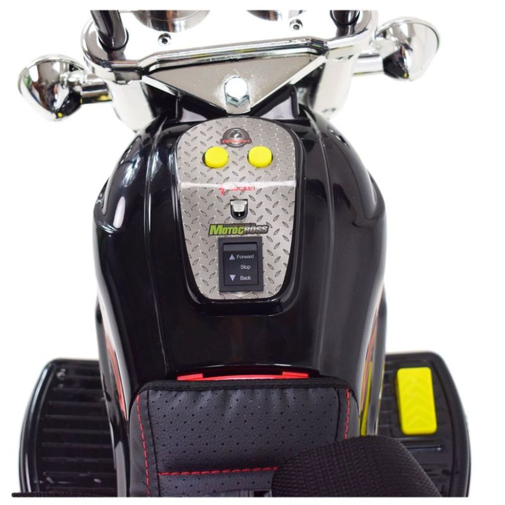 PIRMASIS AKUMULIATORINIS CHOPPER MOTOCIKLAS – „KOGUT“, GARSO EFEKTAI/LL999-1