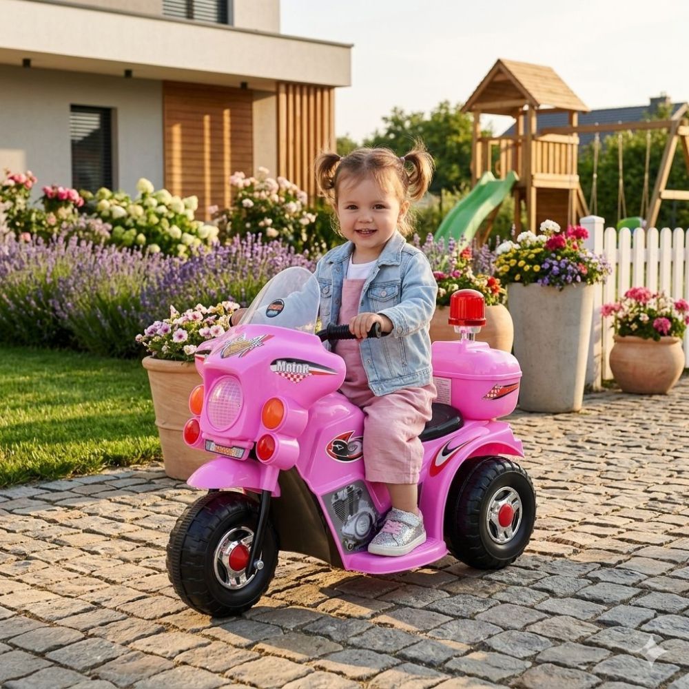 PIRMASIS AKUMULIATORINIS CHOPPER MOTOCIKLAS – „KOGUT“, GARSO EFEKTAI/LL999-1