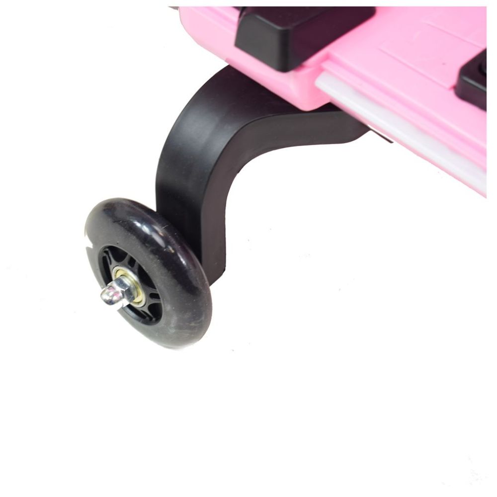 Mergaitėms skirtas akumuliatorinis motoroleris su nuotolinio valdymo pultu / HLW1388