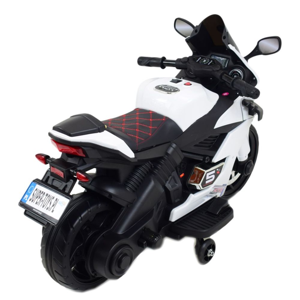 Puikus „KING“ lenktyninis motociklas vaikams su akumuliatoriumi / OGZ602