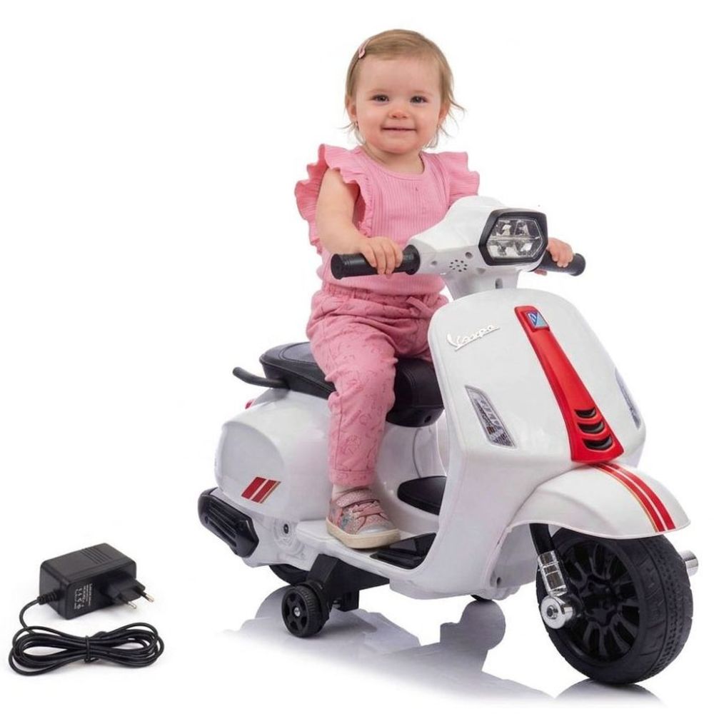 Pirmasis „Vespa“ akumuliatorinis motoroleris vaikams, licencija