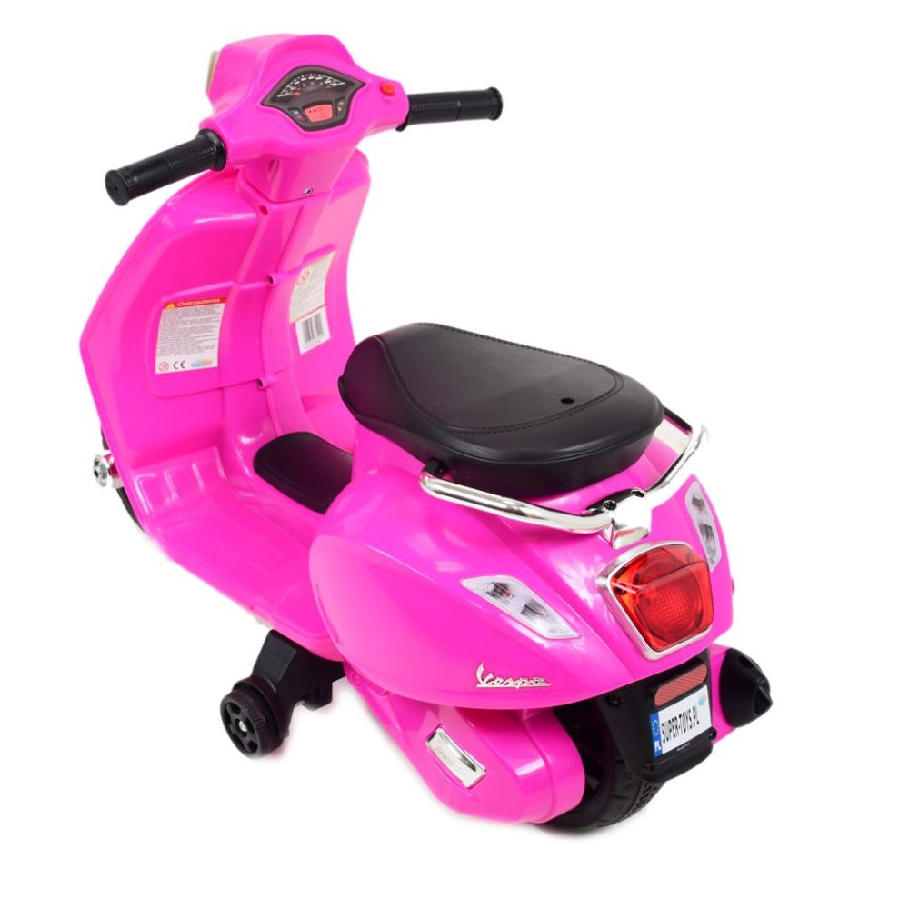 Pirmasis „Vespa“ akumuliatorinis motoroleris vaikams, licencija