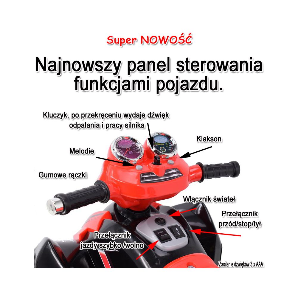 NAJNOWSZY OLBRZYMI QUAD HERO STRONG 2/ CH-9917