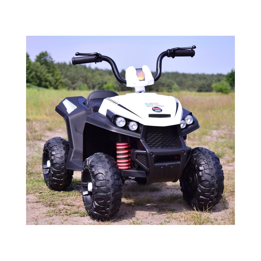 QUAD NA AKUMULATOR, DWA SILNIKI, DWA AKUMULATORY, MIĘKKIE KOŁA/S601