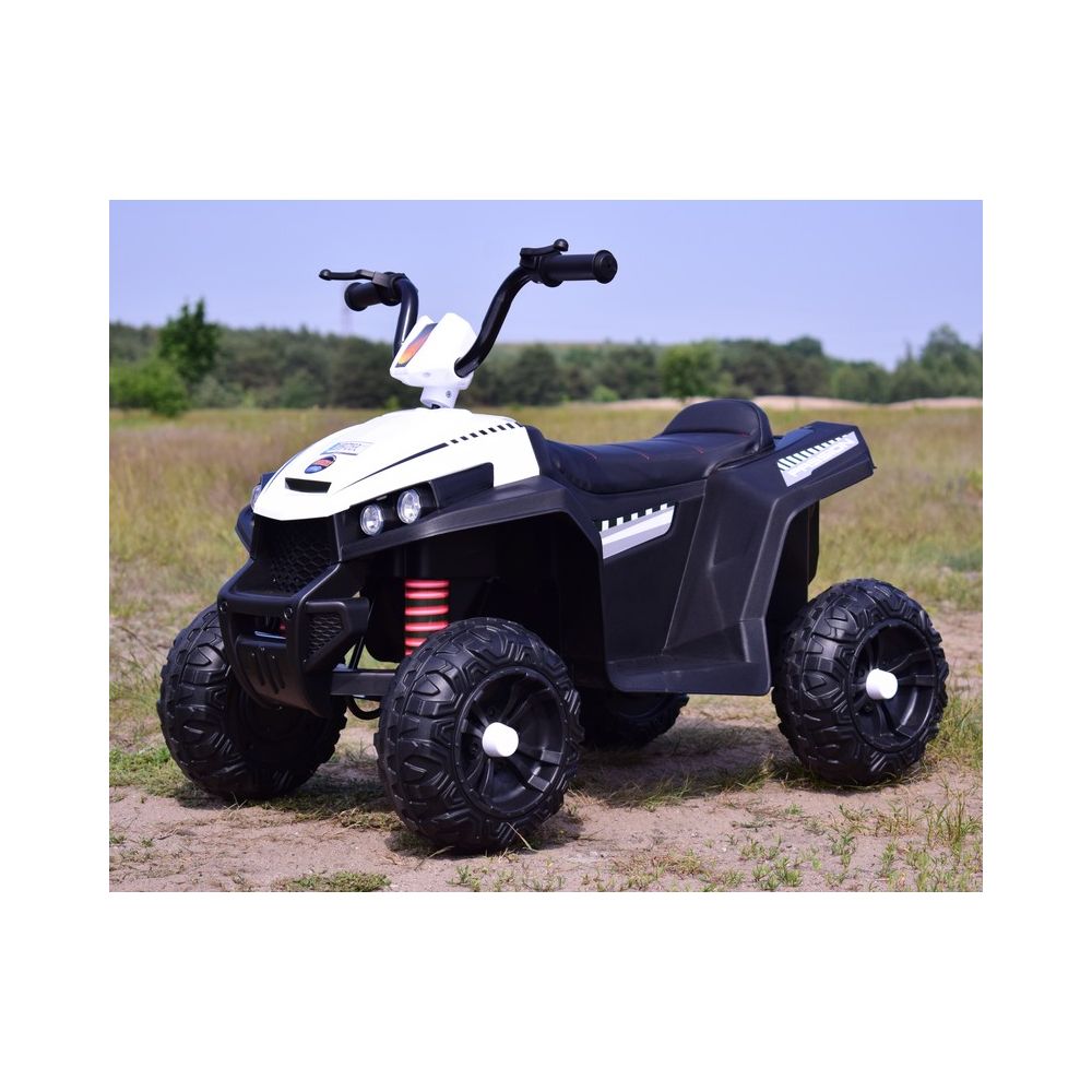 QUAD NA AKUMULATOR, DWA SILNIKI, DWA AKUMULATORY, MIĘKKIE KOŁA/S601