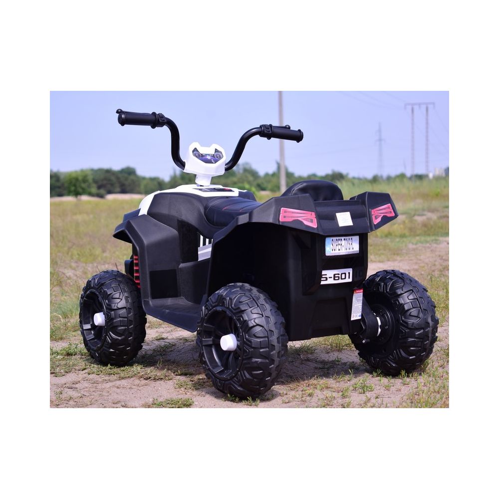 QUAD NA AKUMULATOR, DWA SILNIKI, DWA AKUMULATORY, MIĘKKIE KOŁA/S601