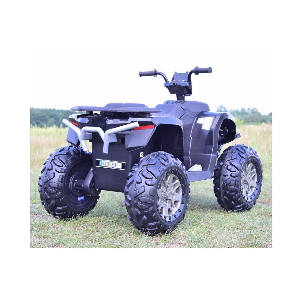 DUŻY QUAD NA AKUMULATOR, MIĘKKIE SIEDZENIE, MIĘKKIE KOŁA/CH9955