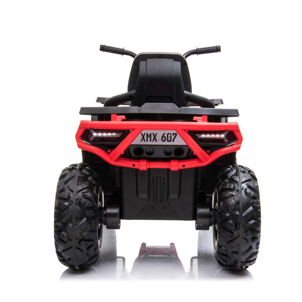 MEGA DIDELIS KVADRACIKLAS, AMORTIZATORIAI, MINKŠTI RATAI, NUOTOLINIO VALDYMO PULTAS, LĖTAS STARTAS, 4x4 /XMX607