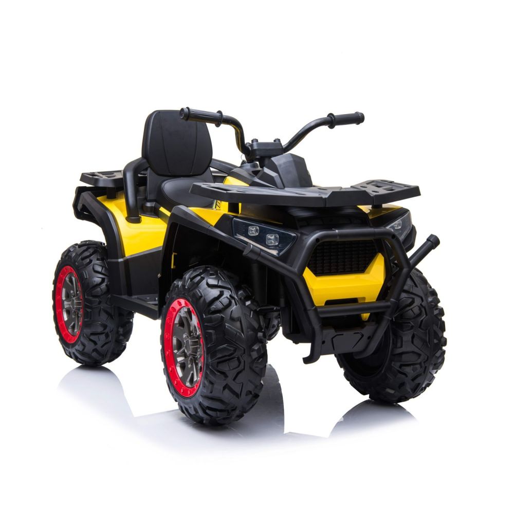 MEGA WIELKI QUAD, AMORTYZATORY, MIĘKKIE KOŁA, PILOT, WOLNY START, 4x4 /XMX607