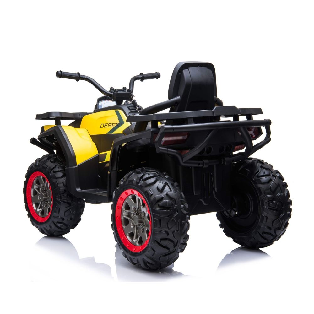 MEGA DIDELIS KVADRACIKLAS, AMORTIZATORIAI, MINKŠTI RATAI, NUOTOLINIO VALDYMO PULTAS, LĖTAS STARTAS, 4x4 /XMX607