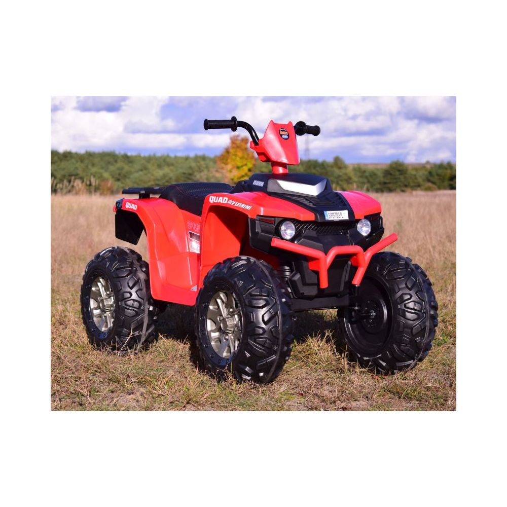 DUŻY QUAD NA AKUMULATOR, MIĘKKIE SIEDZENIE, MIĘKKIE KOŁA/CH9955