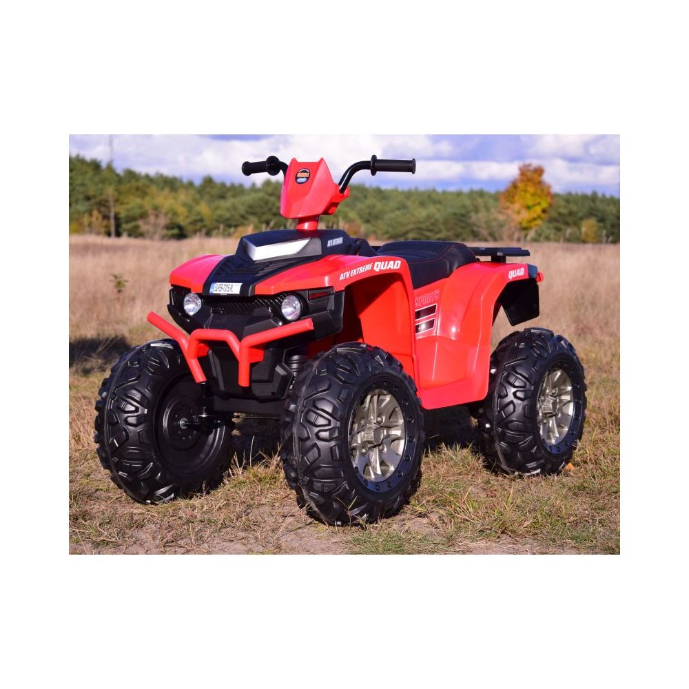 DUŻY QUAD NA AKUMULATOR, MIĘKKIE SIEDZENIE, MIĘKKIE KOŁA/CH9955