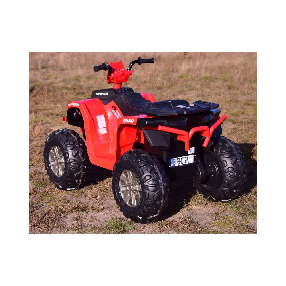 DUŻY QUAD NA AKUMULATOR, MIĘKKIE SIEDZENIE, MIĘKKIE KOŁA/CH9955