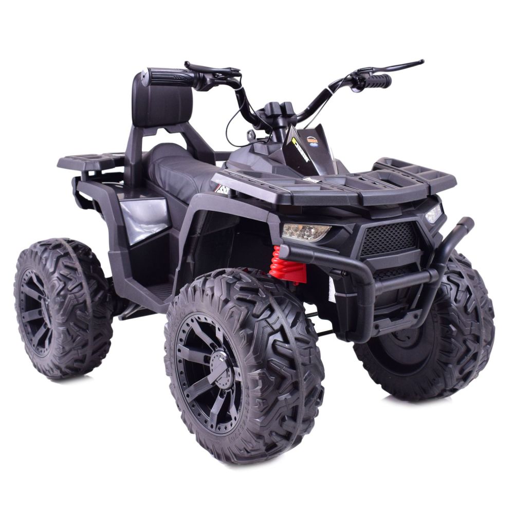 MEGA QUAD TOP SPEED 2X200 W, 24 V, SUPER GALIOS, AKCELERATORIUS ANT RANKENĖLĖS, STABDŽIAI/JC-333