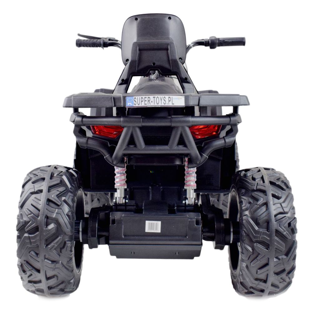 MEGA QUAD TOP SPEED 2X200 W, 24 V, SUPER GALIOS, AKCELERATORIUS ANT RANKENĖLĖS, STABDŽIAI/JC-333