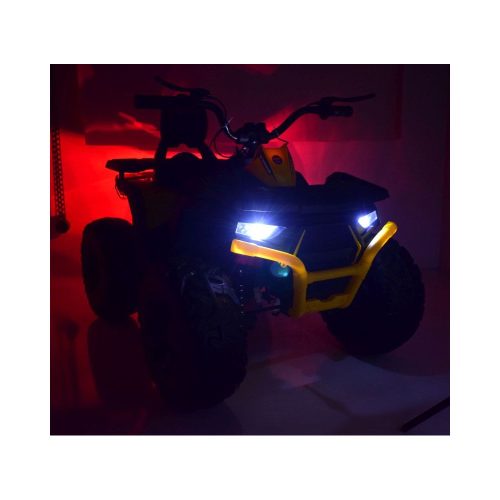MEGA QUAD TOP SPEED 2X200W, 24 V, SUPER MOC, GAZ W MANETCE, HAMULCE/JC-333