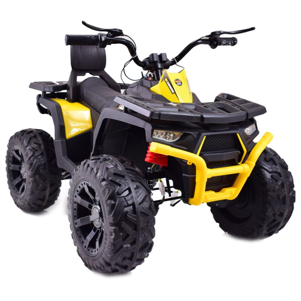 MEGA QUAD TOP SPEED 4X45W, SUPER GALIOS, AKCELERATORIUS ANT VALDYMO RANKENĖLĖS, STABDŽIAI, NUOTOLINIO VALDYMO PULTAS/JC-333