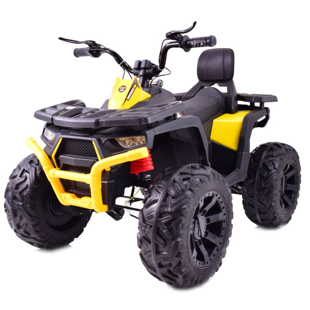 MEGA QUAD TOP SPEED 4X45W, SUPER GALIOS, AKCELERATORIUS ANT VALDYMO RANKENĖLĖS, STABDŽIAI, NUOTOLINIO VALDYMO PULTAS/JC-333