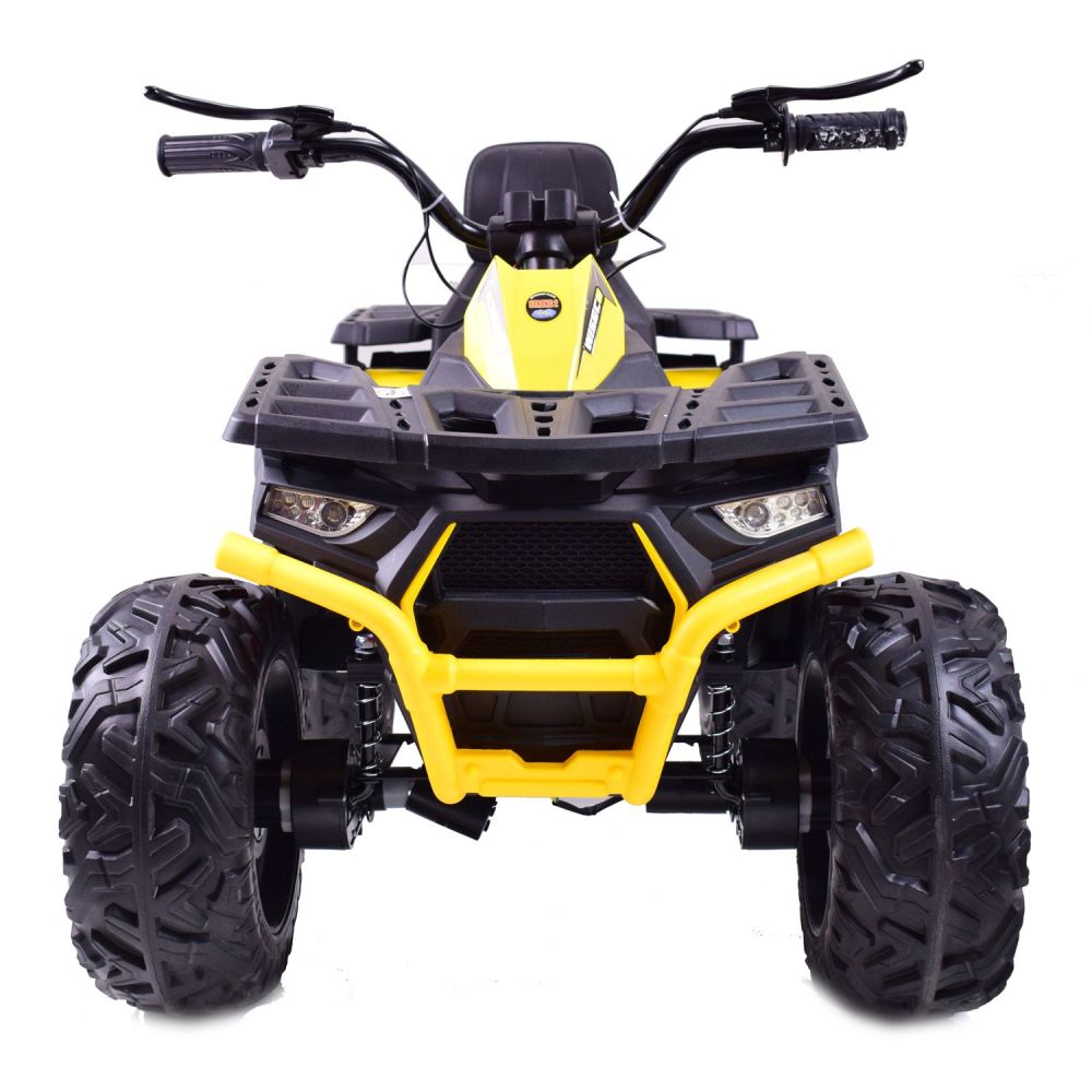 MEGA QUAD TOP SPEED 4X45W, SUPER GALIOS, AKCELERATORIUS ANT VALDYMO RANKENĖLĖS, STABDŽIAI, NUOTOLINIO VALDYMO PULTAS/JC-333