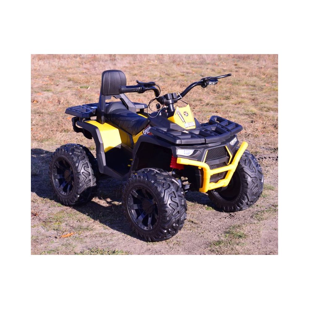 MEGA QUAD TOP SPEED 4X45W, SUPER MOC, GAZ W MANETCE, HAMULCE, PILOT/JC-333