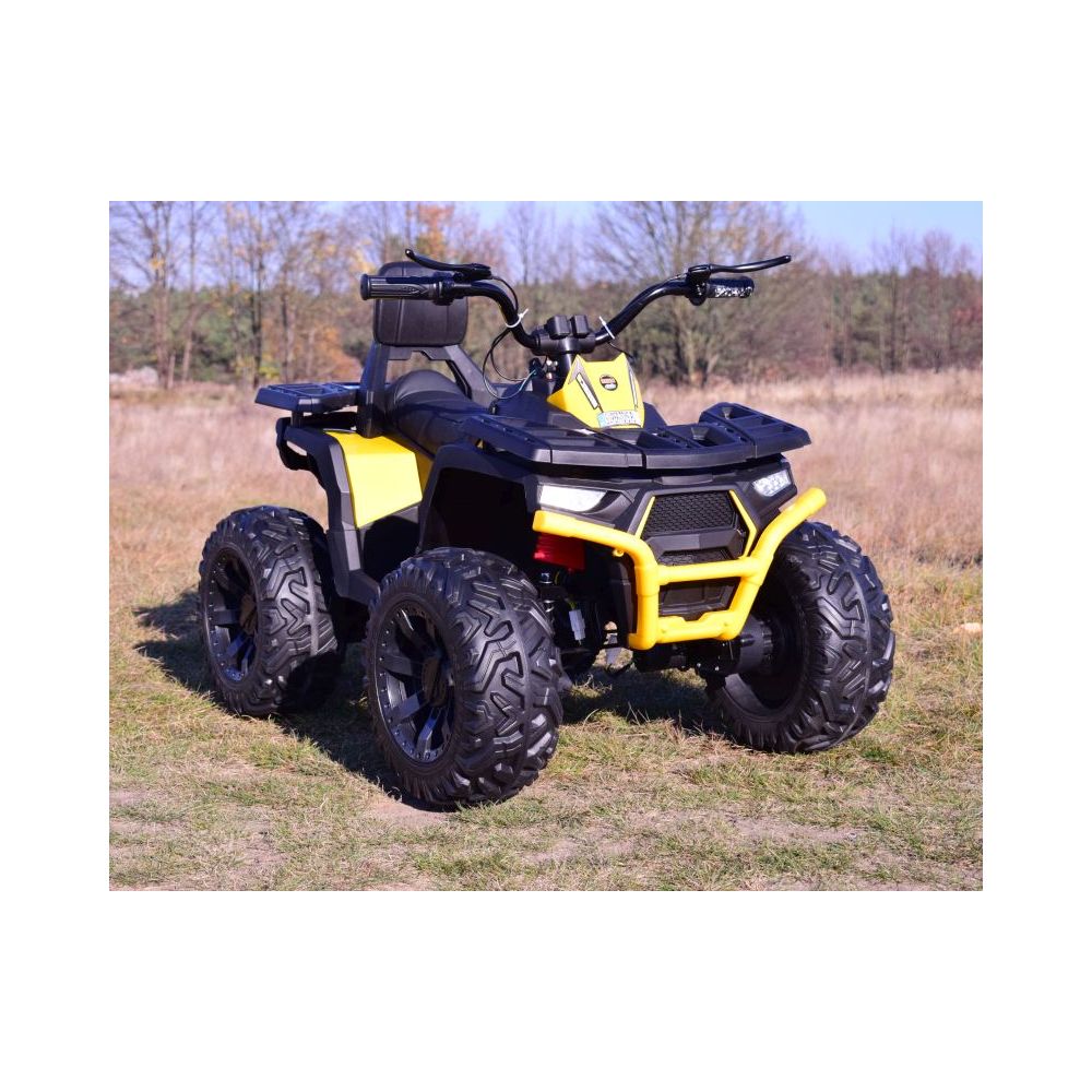 MEGA QUAD TOP SPEED 4X45W, SUPER GALIOS, AKCELERATORIUS ANT VALDYMO RANKENĖLĖS, STABDŽIAI, NUOTOLINIO VALDYMO PULTAS/JC-333