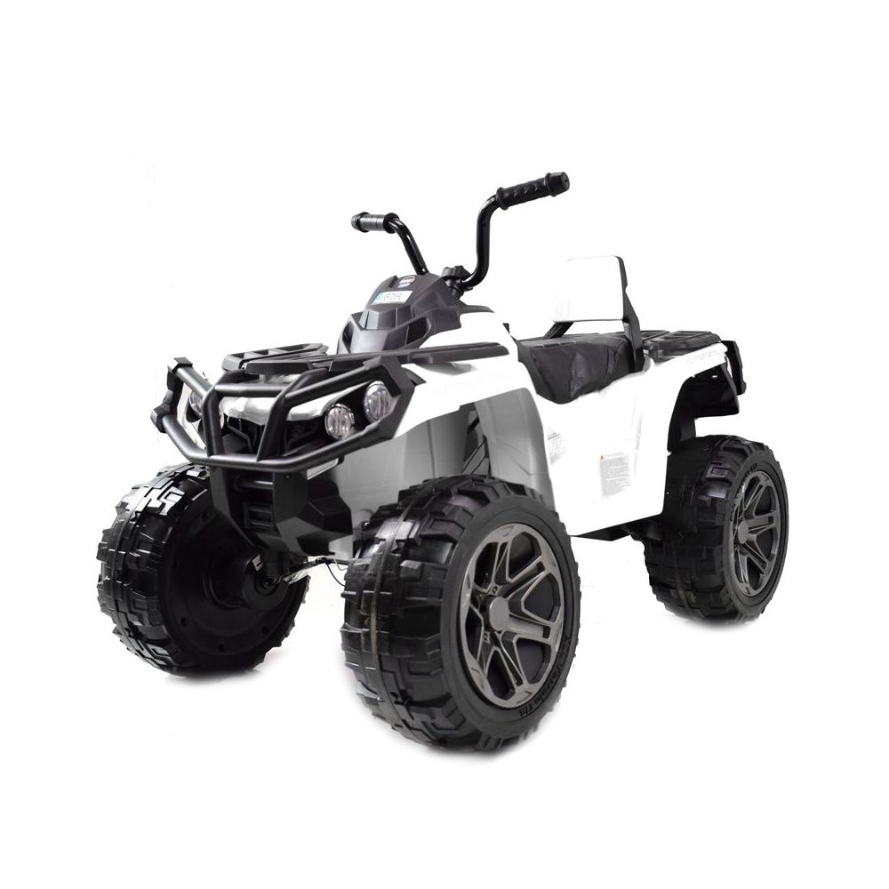 MEGA DIDELIS 4X4 KVADRACIKLAS, AMORTIZATORIAI, MINKŠTI RATAI, NUOTOLINIO VALDYMO PULTAS, LĖTAS STARTAS,/LB8868