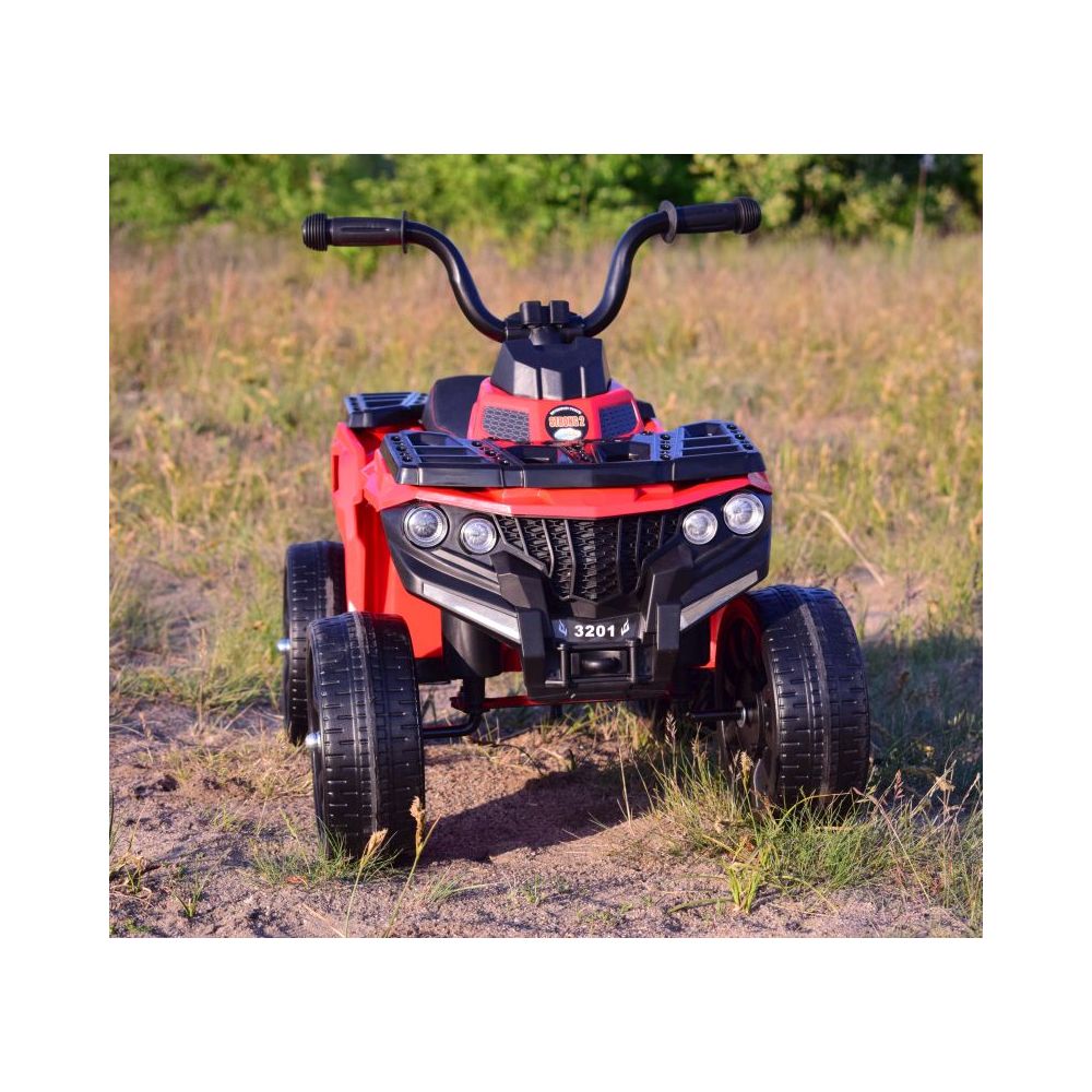 AKUMULIATORINIS „QUAD SPORT“ – MINKŠTA SĖDYNĖ, MINKŠTI RATAI / BRJ3201