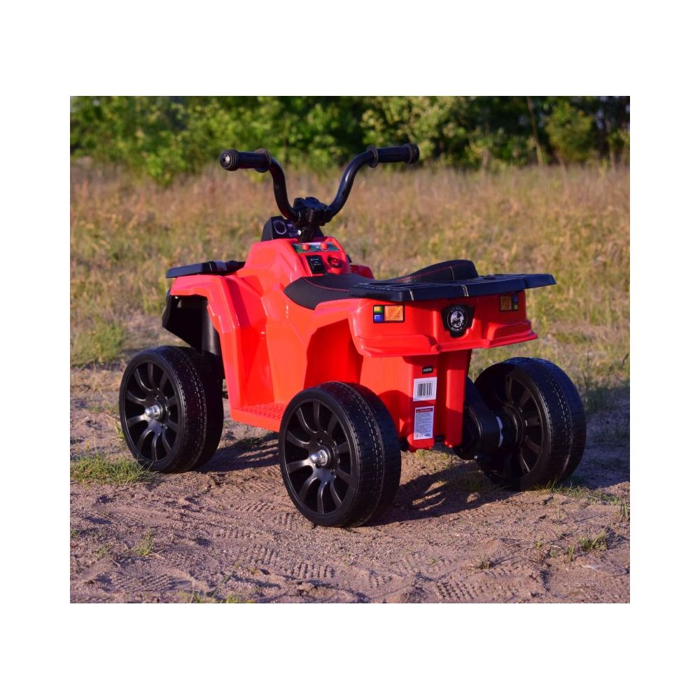 AKUMULIATORINIS „QUAD SPORT“ – MINKŠTA SĖDYNĖ, MINKŠTI RATAI / BRJ3201