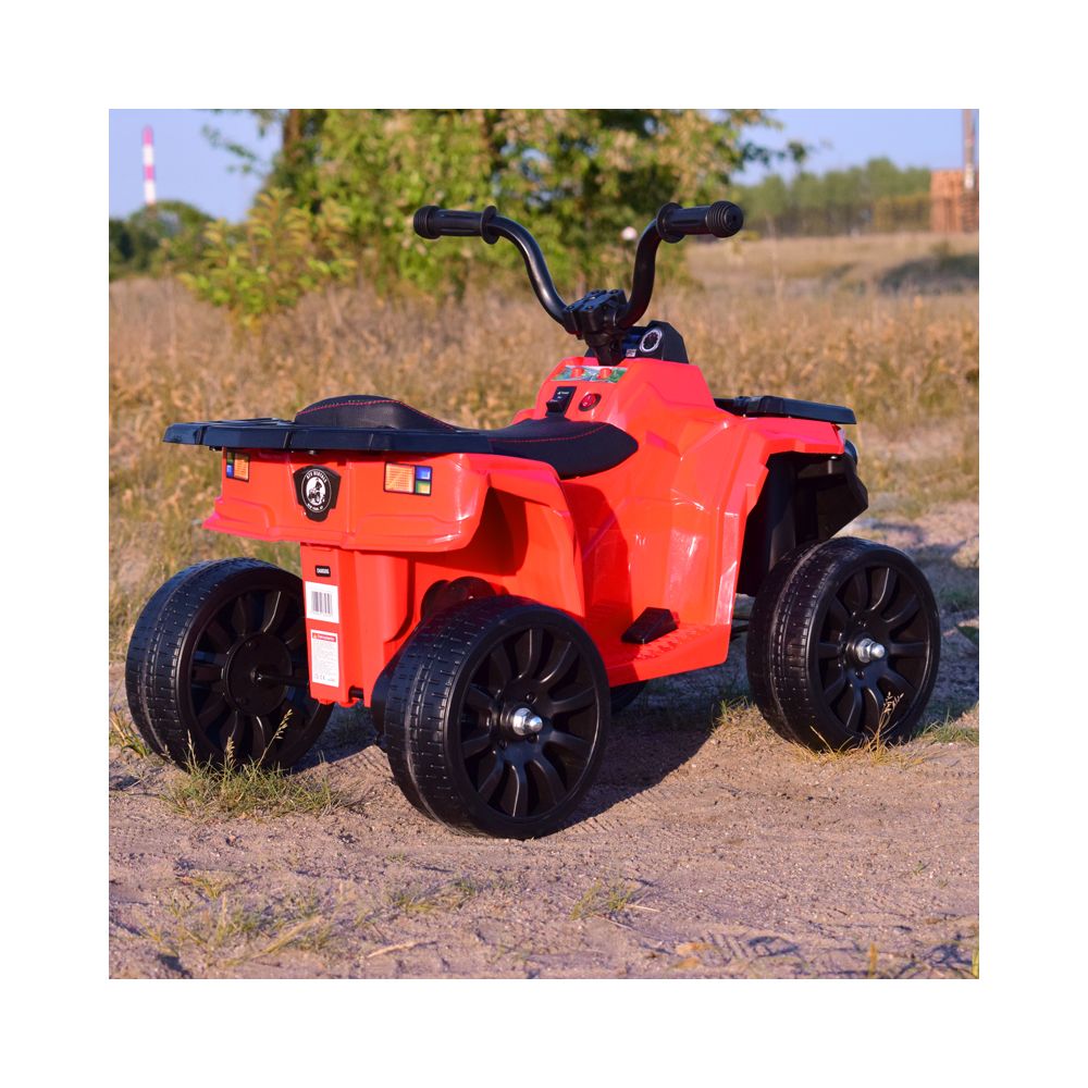 AKUMULIATORINIS „QUAD SPORT“ – MINKŠTA SĖDYNĖ, MINKŠTI RATAI / BRJ3201