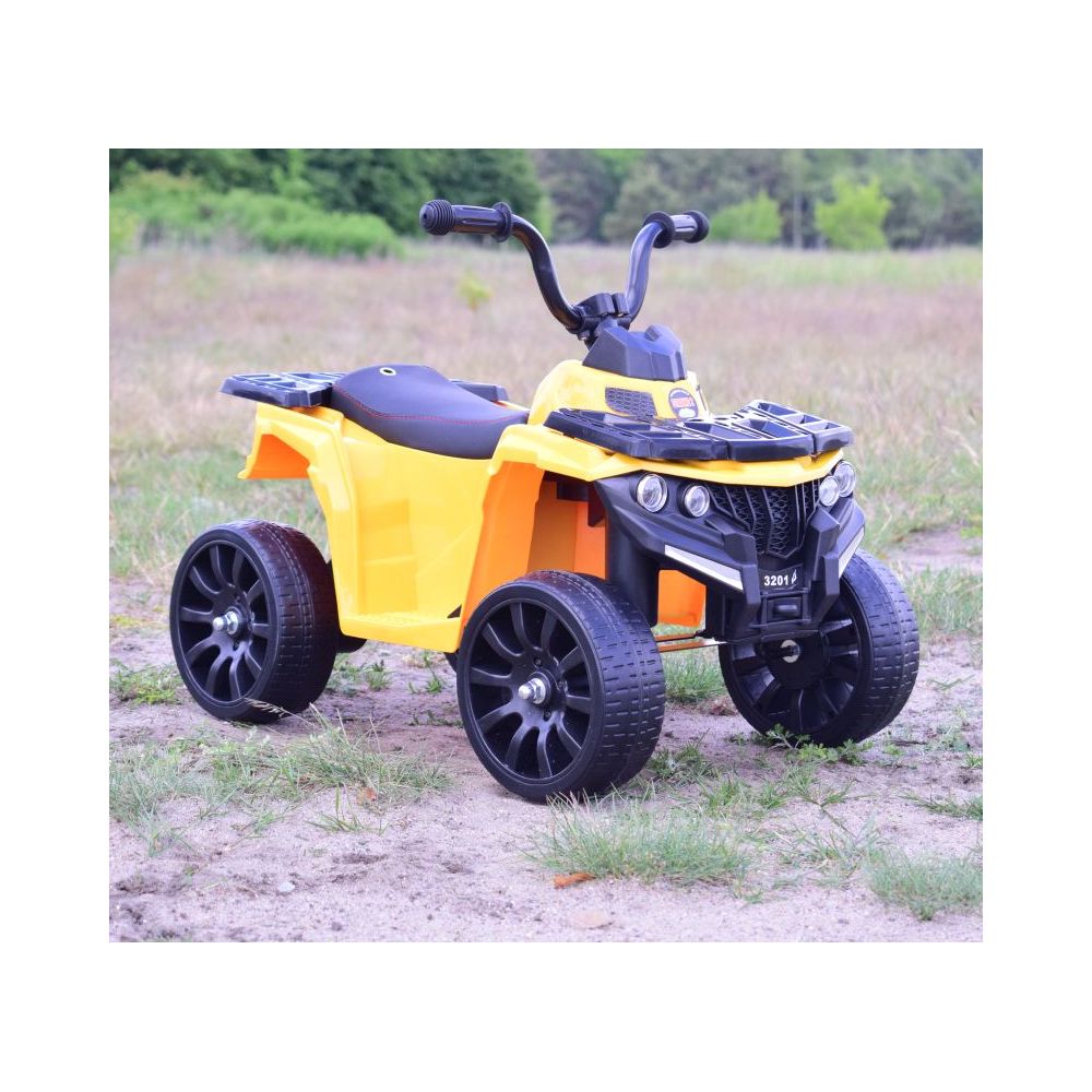 AKUMULIATORINIS QUAD SPORT – MINKŠTA SĖDYNĖ, MINKŠTI RATAI/BRJ3201