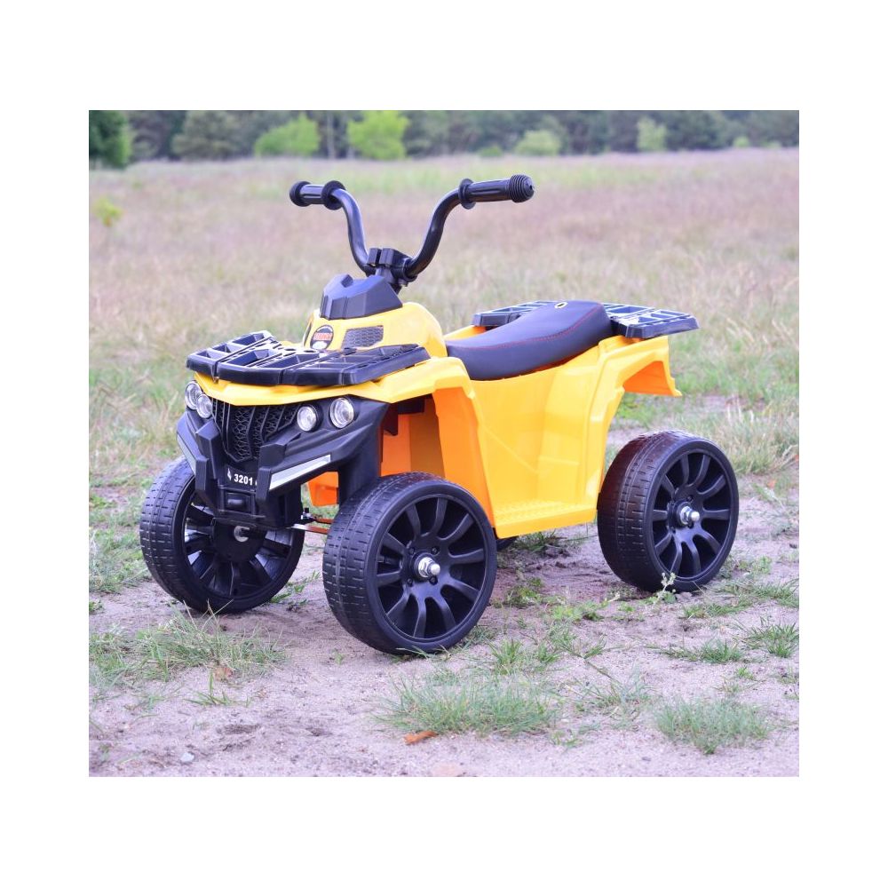 AKUMULIATORINIS QUAD SPORT – MINKŠTA SĖDYNĖ, MINKŠTI RATAI/BRJ3201