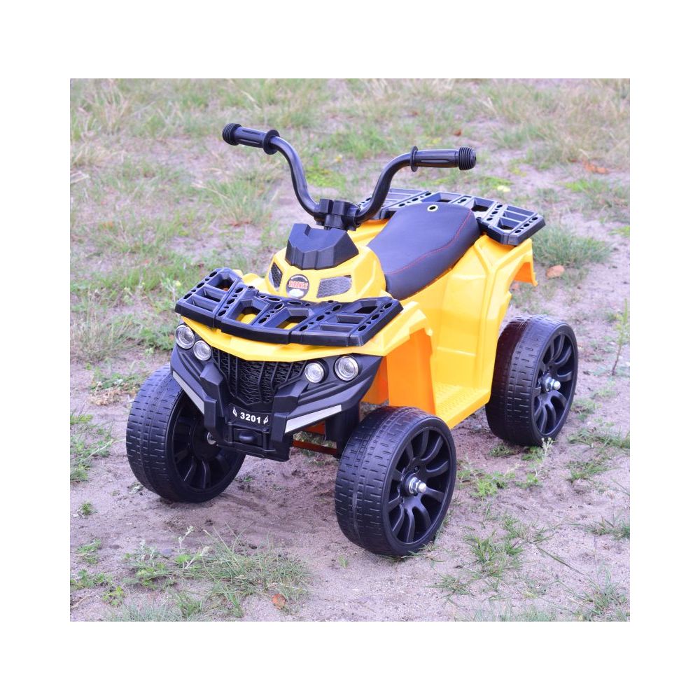 AKUMULIATORINIS QUAD SPORT – MINKŠTA SĖDYNĖ, MINKŠTI RATAI/BRJ3201