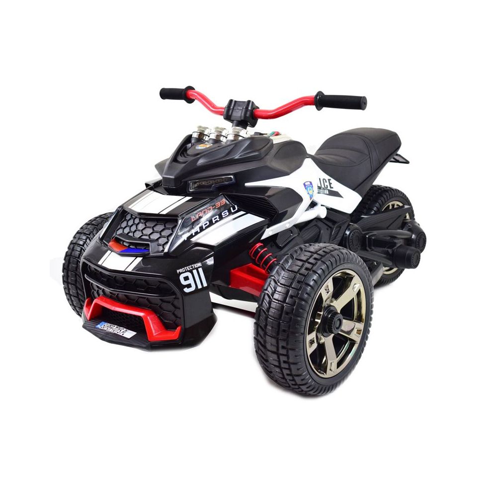 MEGA MOCNY MOTOR 3 KOŁOWY LAND 33, AMORTYZATORY, MIĘKKIE KOŁA/XB3118