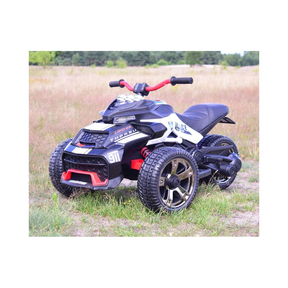 MEGA MOCNY MOTOR 3 KOŁOWY LAND 33, AMORTYZATORY, MIĘKKIE KOŁA/XB3118