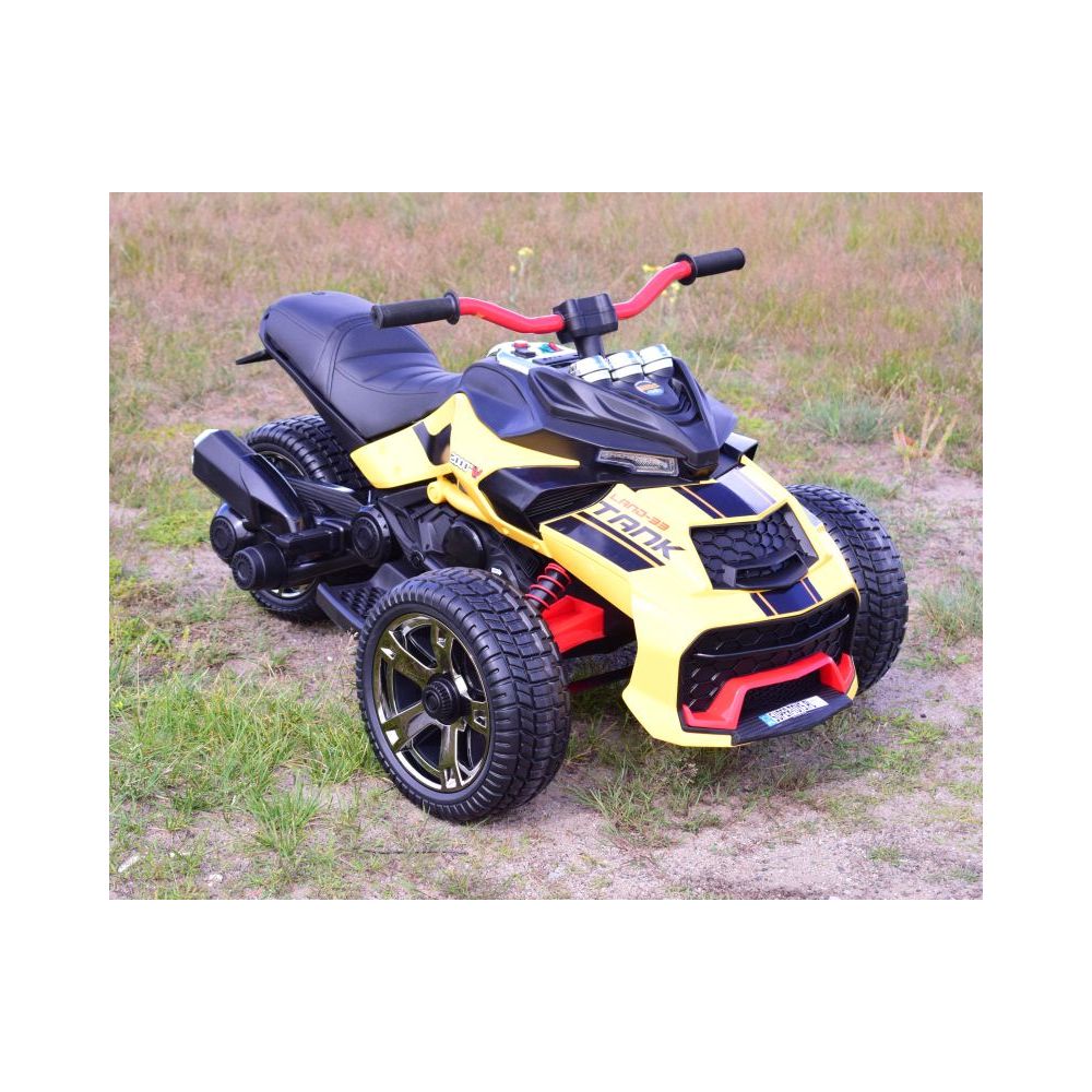MEGA MOCNY MOTOR 3 KOŁOWY LAND 33, AMORTYZATORY, MIĘKKIE KOŁA/XB3118