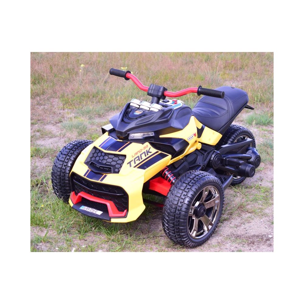 MEGA MOCNY MOTOR 3 KOŁOWY LAND 33, AMORTYZATORY, MIĘKKIE KOŁA/XB3118