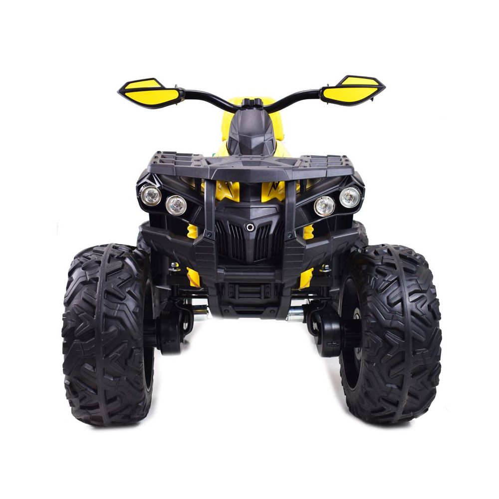 WIELKI QUAD NA AKUMULATOR POWER HERO - 4 SILNIKI, MIĘKKIE KOŁA/QLS3288