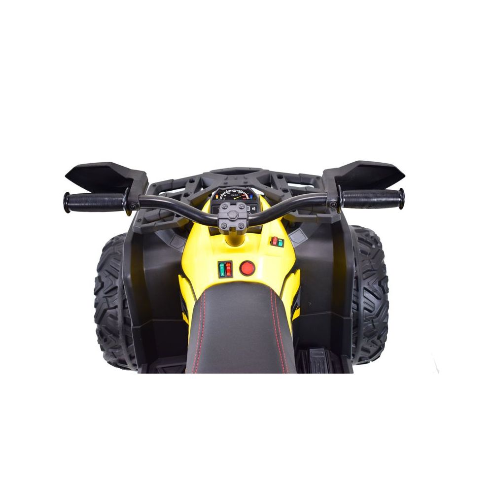WIELKI QUAD NA AKUMULATOR POWER HERO - 4 SILNIKI, MIĘKKIE KOŁA/QLS3288