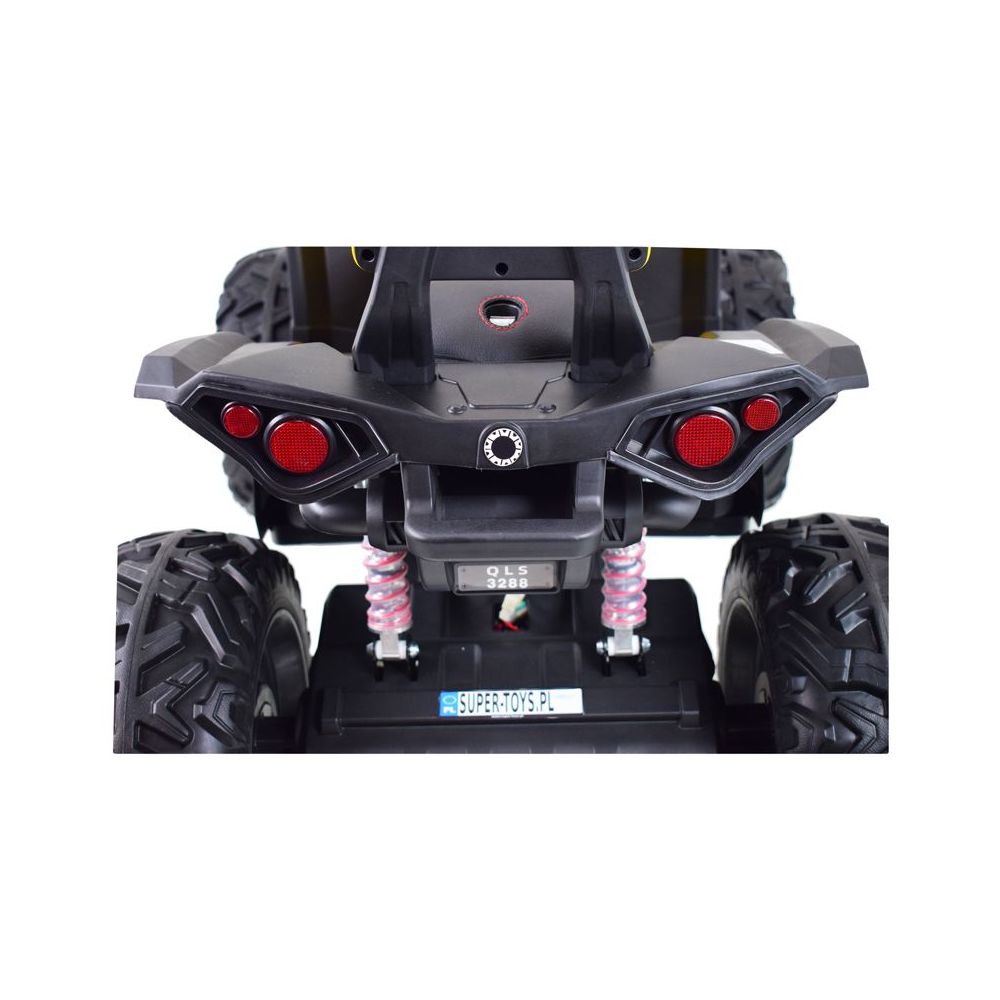 WIELKI QUAD NA AKUMULATOR POWER HERO - 4 SILNIKI, MIĘKKIE KOŁA/QLS3288