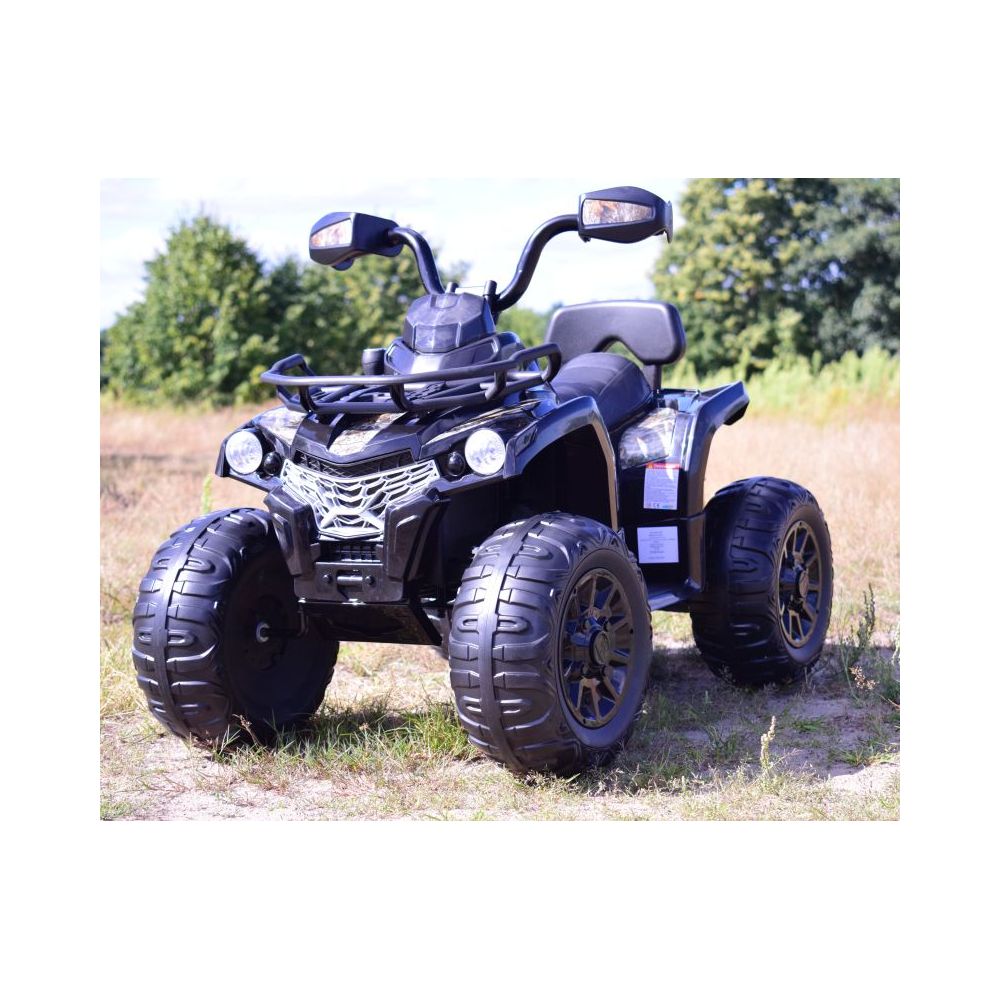 MEGA QUAD NA AKUMULATOR, MIĘKKIE KOŁA, MIĘKKIE SIEDZENIE, AMORTYZATORY/JS009