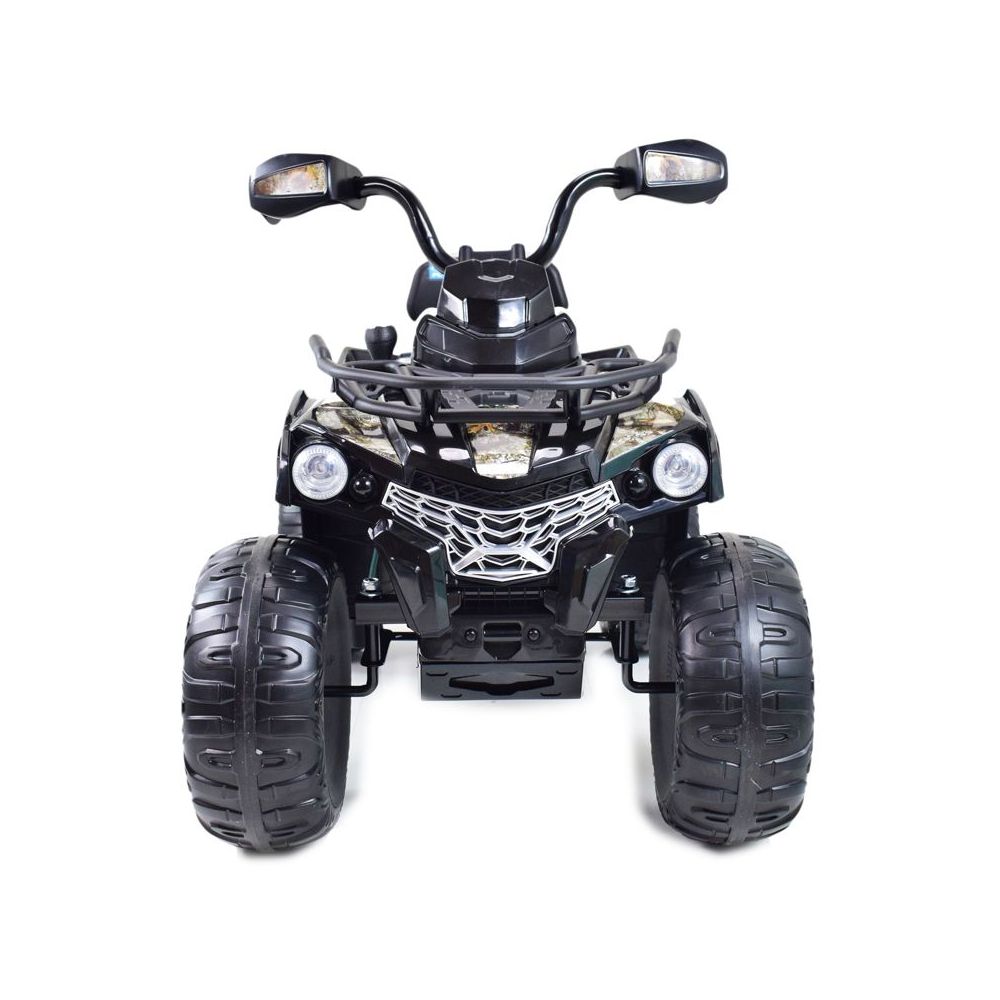 MEGA QUAD NA AKUMULATOR, MIĘKKIE KOŁA, MIĘKKIE SIEDZENIE, AMORTYZATORY/JS009