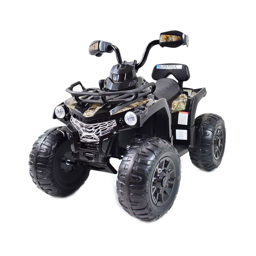 MEGA QUAD NA AKUMULATOR, MIĘKKIE KOŁA, MIĘKKIE SIEDZENIE, AMORTYZATORY/JS009