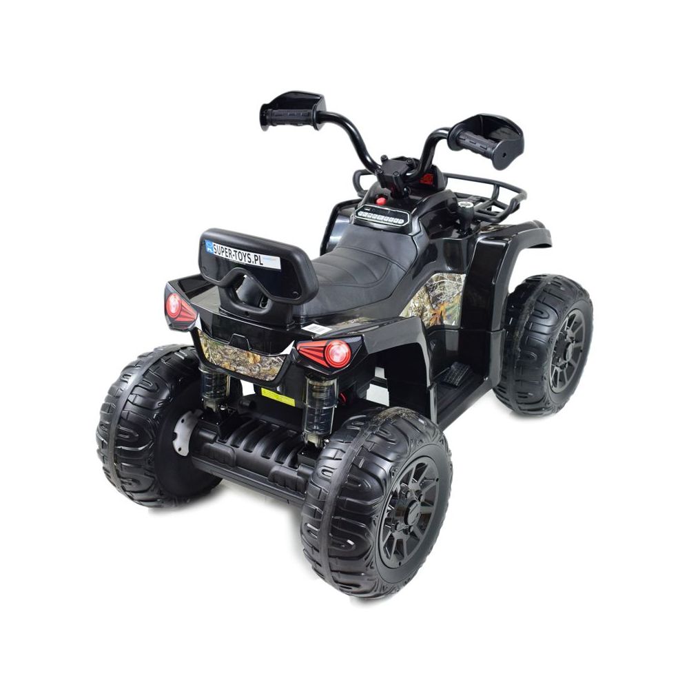 MEGA QUAD NA AKUMULATOR, MIĘKKIE KOŁA, MIĘKKIE SIEDZENIE, AMORTYZATORY/JS009