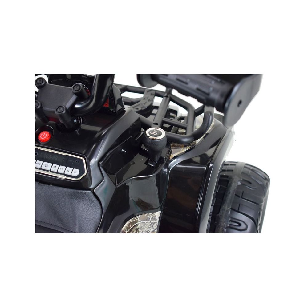 MEGA QUAD SU AKUMULIATORIUMI, MINKŠTI RATAI, MINKŠTA SĖDYNĖ, AMORTIZATORIAI/JS009