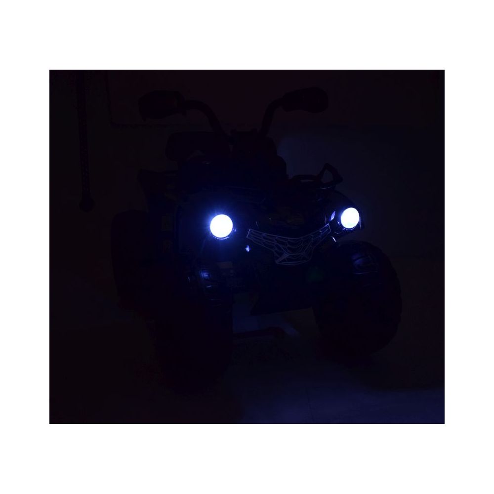 MEGA QUAD NA AKUMULATOR, MIĘKKIE KOŁA, MIĘKKIE SIEDZENIE, AMORTYZATORY/JS009