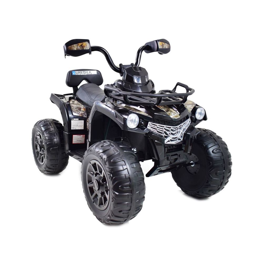 MEGA QUAD NA AKUMULATOR, MIĘKKIE KOŁA, MIĘKKIE SIEDZENIE, AMORTYZATORY/JS009