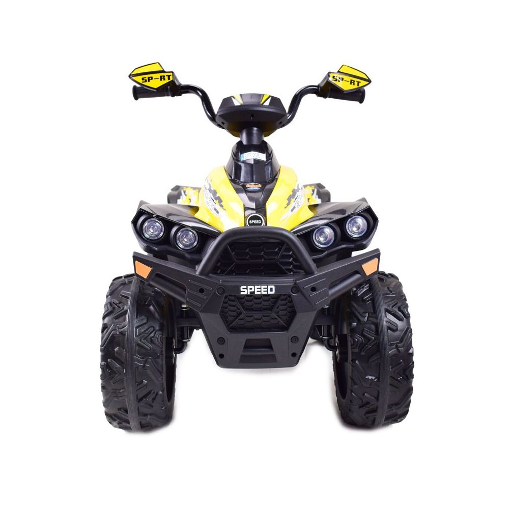 MEGA QUAD SU AKUMULIATORIUMI SPEED SP-1, MINKŠTI RATAI, MINKŠTA SĖDYNĖ /CH9962