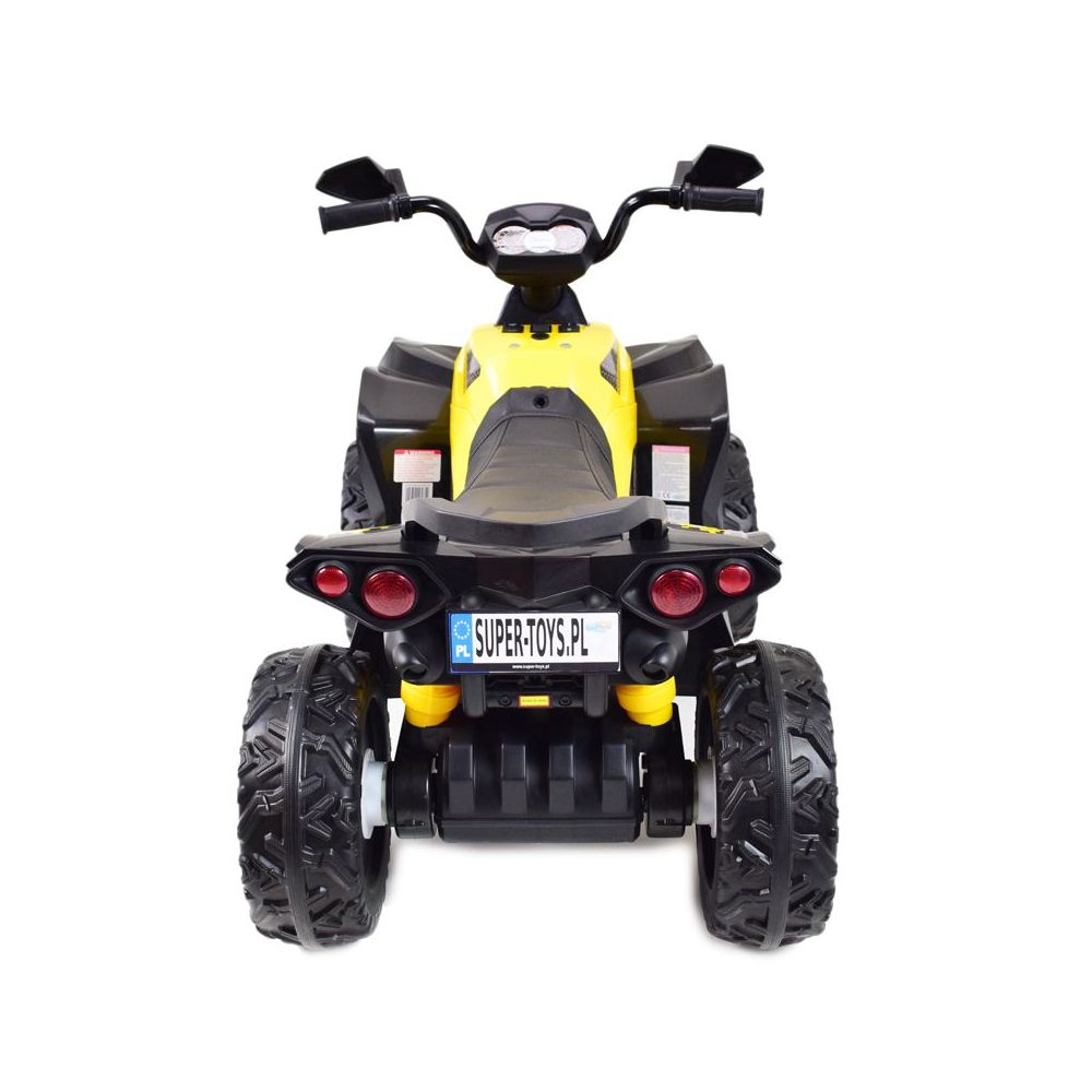 MEGA QUAD SU AKUMULIATORIUMI SPEED SP-1, MINKŠTI RATAI, MINKŠTA SĖDYNĖ /CH9962