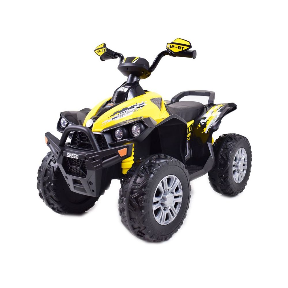MEGA QUAD SU AKUMULIATORIUMI SPEED SP-1, MINKŠTI RATAI, MINKŠTA SĖDYNĖ /CH9962