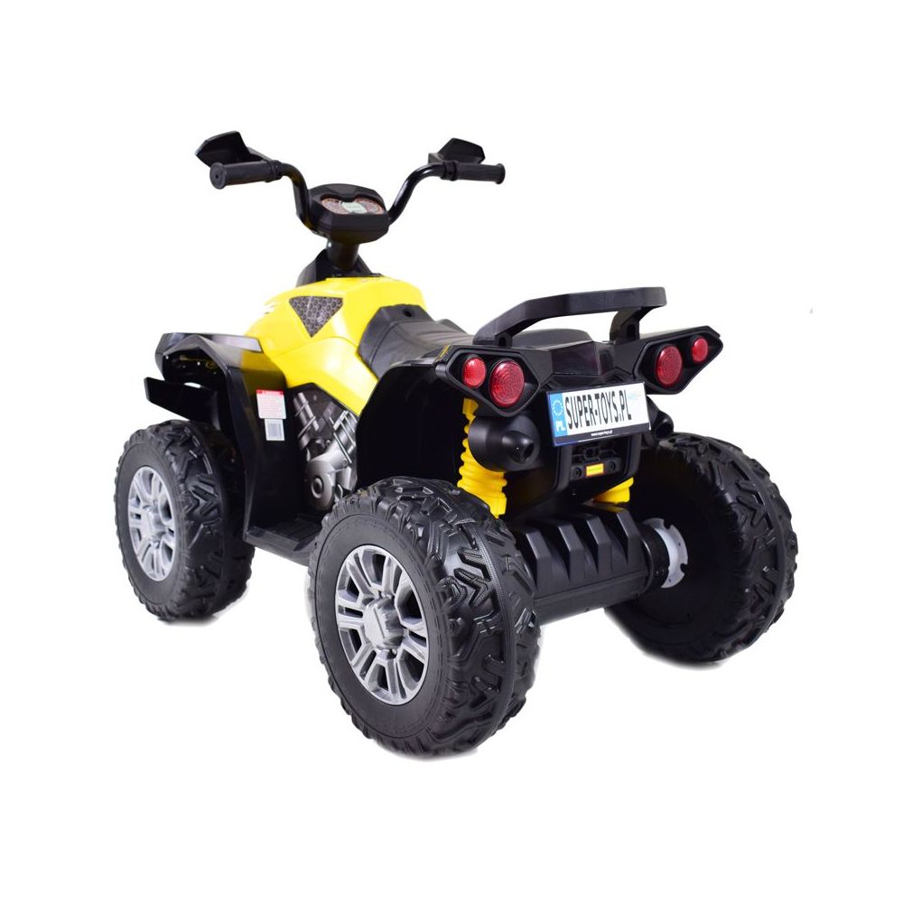 MEGA QUAD NA AKUMULATOR SPEED SP-1, MIĘKKIE KOŁA, MIĘKKIE SIEDZENIE /CH9962